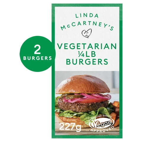 Linda Mc Cartney Quarter Pound Burger 227g