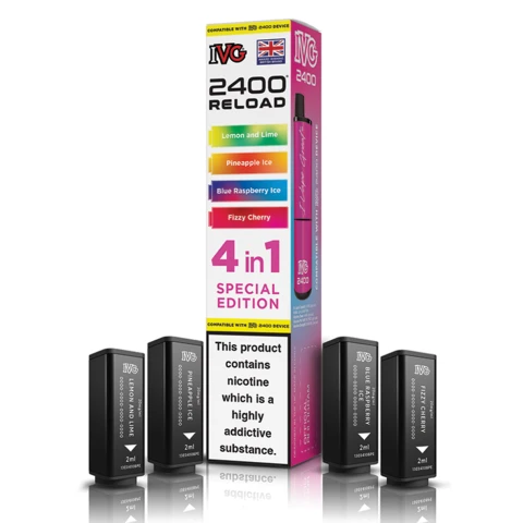 Ivg 2400 Reload 4 Pack Special Edition