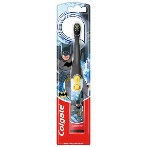 Colgate 360 Sonic Kinderzahnbürste 3+ Jahre Batman Batteriebetrieben