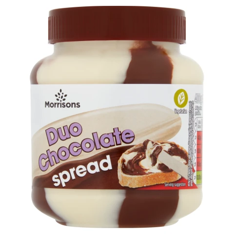 Morrisons White & Milk Chocolate Flavour Spread 400G