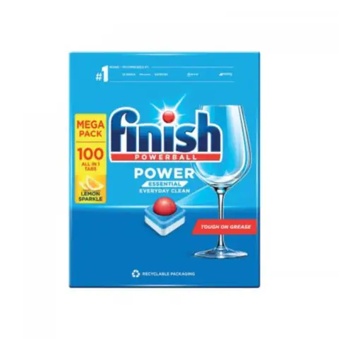 Finish Powerball Essential Tabs 100s Lemon