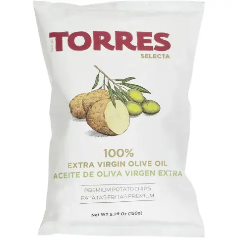 Torres - Extra Virgin Olive Oil Crisps - 125g