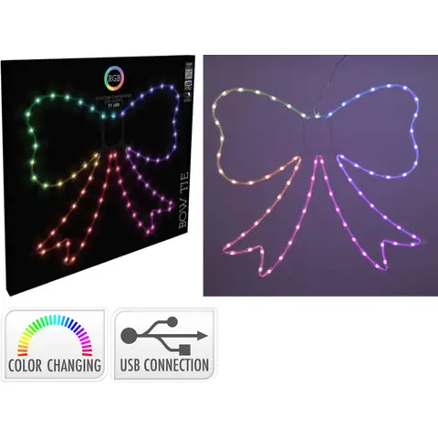 BOW TIE 71LED RGB
