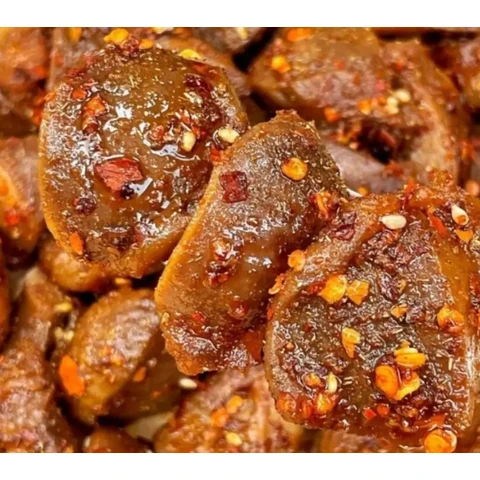 Tranches de gésiers de poulet épicés LA WEI JU