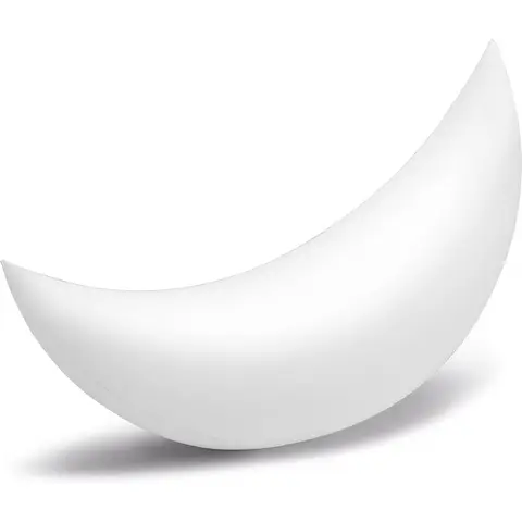 INTEX LED DRIJVENDE HALVE MAAN LICHT, 135x43x89CM