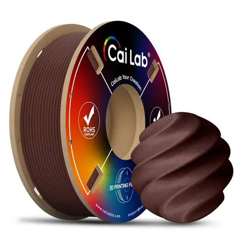 CAILAB 3D Printer Filament PETG Carbon Fiber - Wine Red