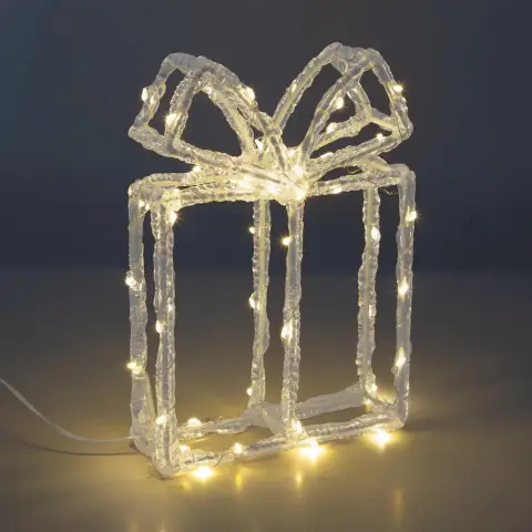Christmas Workshop LED Acrylic Gift Box