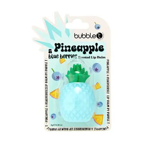 Bubble T Pineapple & Blueberries Lip Balm 8g