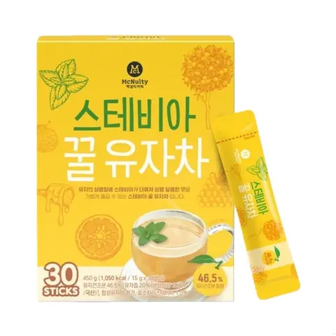 Mcnulty Stevia Honig Koreanischer Zitronentee 30 Stück 450g