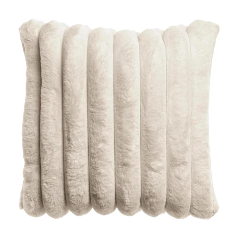 Vivaraise Alice Coussin blanc neige - 45 x 45 cm