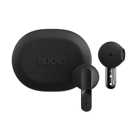 Sudio N3 In-Ear True Wireless Earbuds - Onyx Black