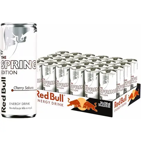 Red Bull energiedrank Lente-editie Cherry Sakura 24 x 250 ml