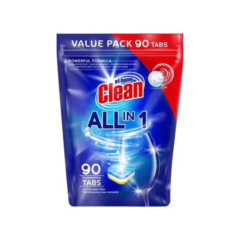 At Home Clean Vaatwastabletten - Alles-in-1 90 Tabletten