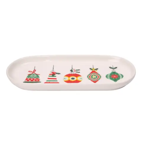 Dexam Baubles Oval Plate - Multi