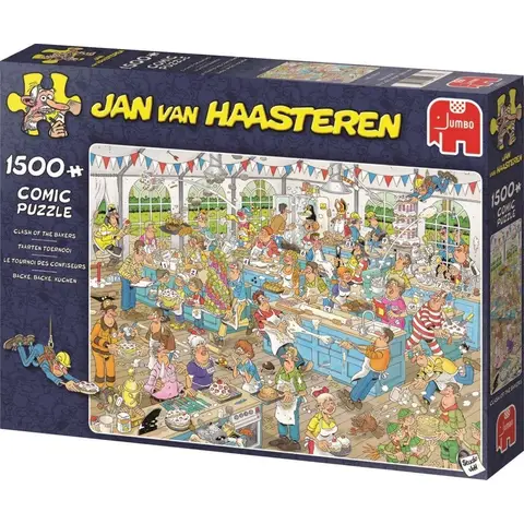 Jan Van Haasteren Clash of the Bakers Puzzel - 1500 stuks, JUM9077