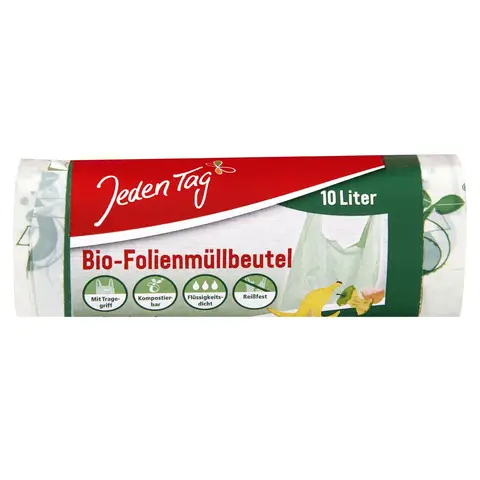 Jeden Tag Bio Plastic Trash Bags 10L