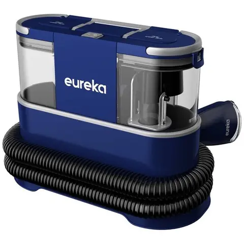 Eureka NEY100 Draagbare Tapijtreiniger - 50,7 oz-reservoir, 16 ft netsnoer, 5,5 ft slang - Blauw
