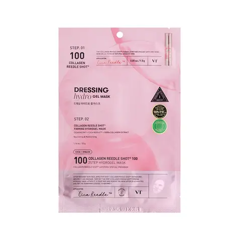 VT Cosmetics Collagen Reedle Shot 100 2Step Hydrogel Mask