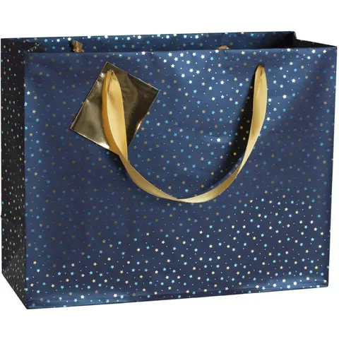 CLAIREFONTAINE Premium Bluish Night Shopping Bag 32x13x24.5 cm