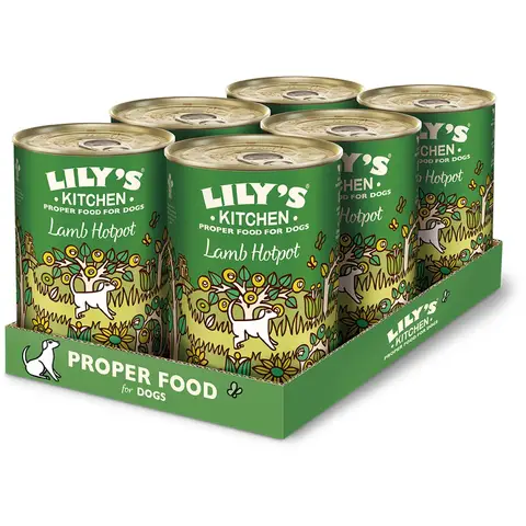 Lily's Kitchen Pâtée à l'agneau pour chien - 6 x 400 g