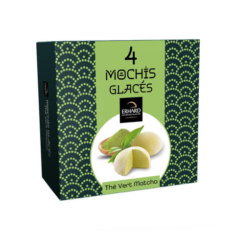 ERHARD Mochis glacés Thé Vert Matcha x4 140g