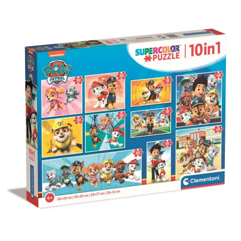 Clementoni Paw Patrol 10 in 1 Puzzle
