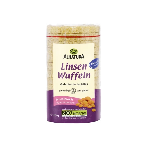 Alnatura Bio Linsenwaffeln 100 g