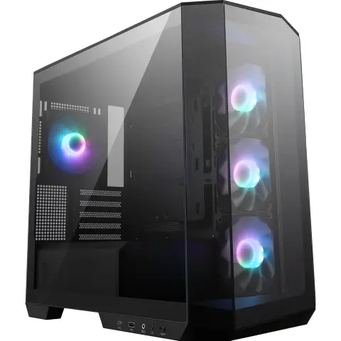 MSI MAG PANO M100R PZ Mid Tower Gaming Case - Black