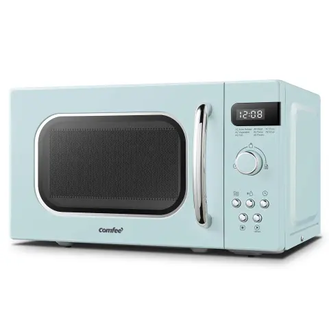 Comfee Retro Style Microwave Oven 800w 20L Mint