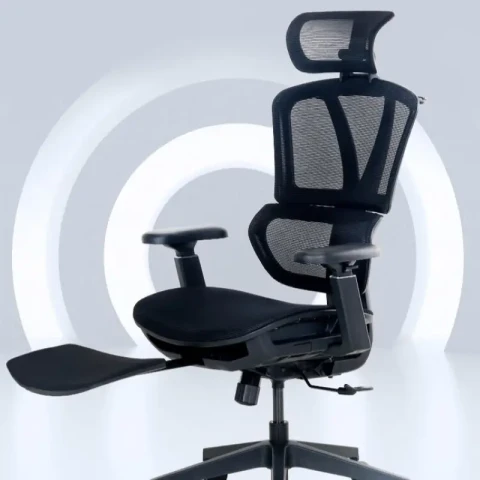J.Zao Z9 Smart Ergonomischer Stuhl Gaming Stuhl Bürostuhl Computerstuhl mit Fußstütze