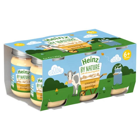 Heinz Creamed Porridge 6+ Months 6 x120g