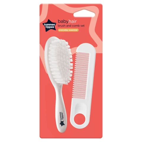  Tommee Tippee Essentials Brush and Comb Set, Pack of 2