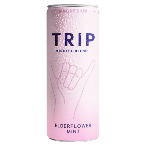 TRIP - Elderflower & Mint Mindful Blend Drink - 250ml