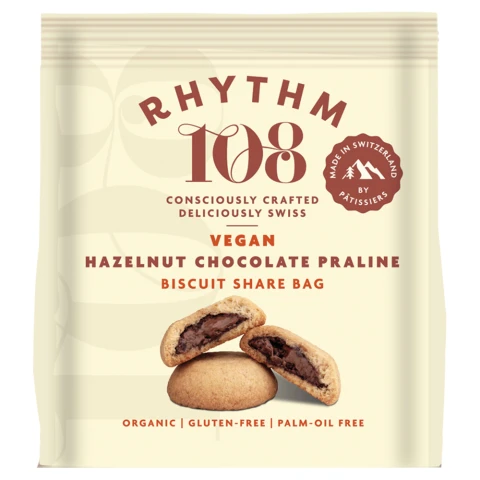 Rhythm 108 Hazelnut Chocolate Praline - 135G