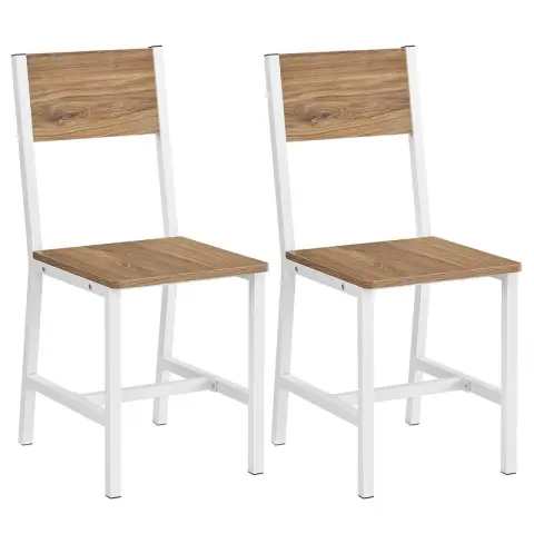 VASAGLE Dining Chair, 87.6x50x36cm