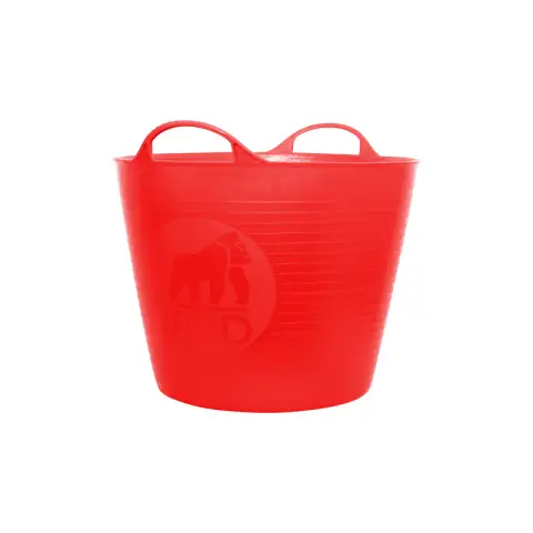 Tub Trug Flexible Red 26l