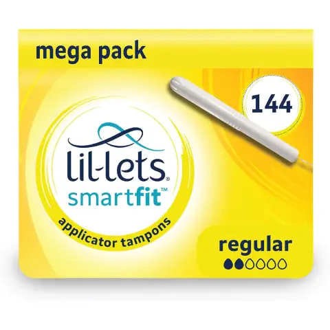 Lil-Lets Smartfit  Applicator Tampons Regular 12 Pack 80g