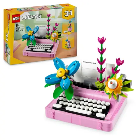 LEGO Creator 31169 Typewriter with Flowers