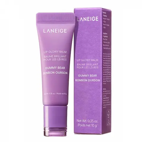 兰芝(Laneige)晶冻水光精华唇蜜 小熊软糖味10g