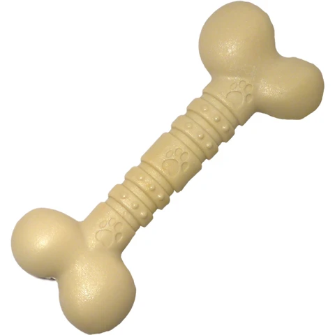 Rosewood Large Nylon Chicken Bone Durable Chew Toy for Large Dogs Long-Lasting Chicken Flavour