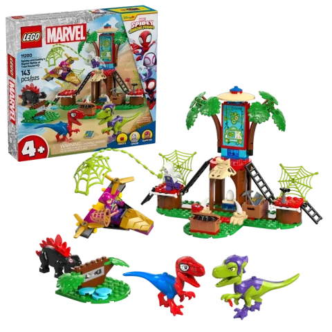 Lego 11200 Spidey Gobby Raptor Battle Tree House