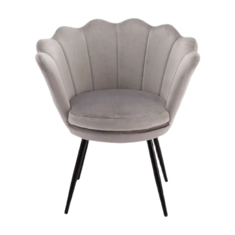 Ya-Home Akzentstuhl Polster-Sessel mit goldenen Beinen, moderner Blüten-Seitenstuhl Ecke-Stuhl für Wohnzimmer/Schlafzimmer