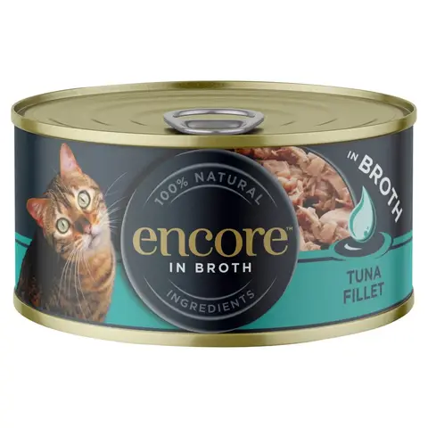 Encore Tuna Fillet in Broth 70g