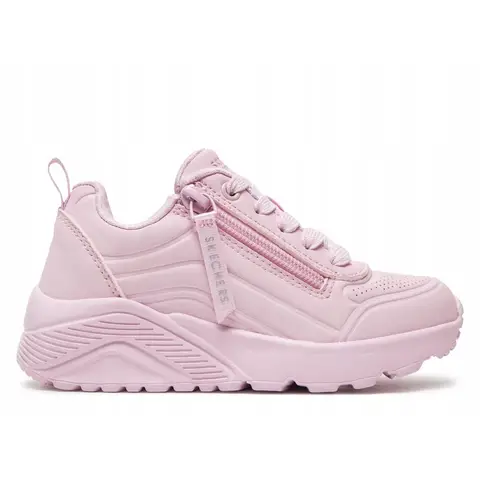 Skechers Mädchen Freizeitschuhe Uno Lite Easy Zip - Pink 27