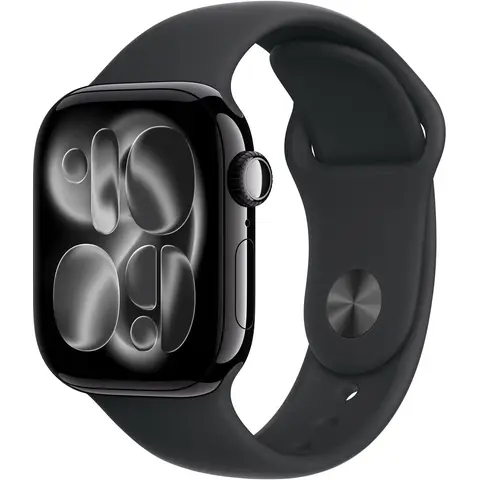 APPLE Watch Series 11 GPS 42mm Jet Black Aluminium Case with Black Sport Band - M/L