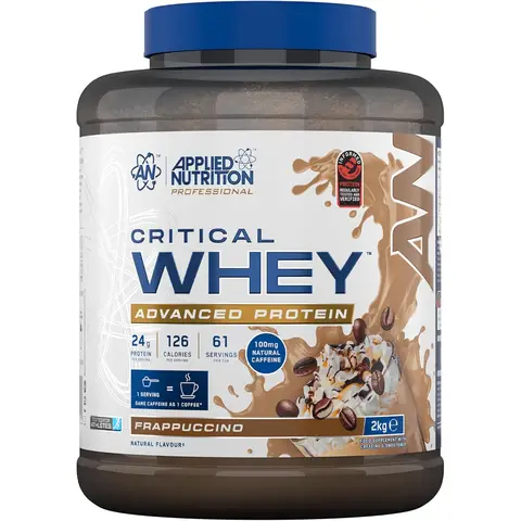 Applied Nutrition Critical Whey Protein Frappuccino Protein Nutrition Powder - 2kg