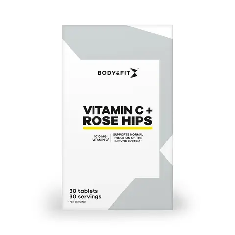 Body&Fit Vitamine C + Rozenbottel (1 maandverpakking)