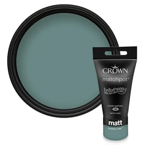 Crown Matt Emulsion Botany Bay 40ML