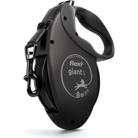 Flexi Giant Laisse rétractable noir L - 8 m 