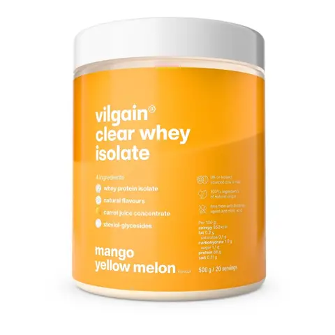 Vilgain Clear Whey Isolate Mango Yellow Melon - 500g